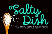 Salty Dish font duo
