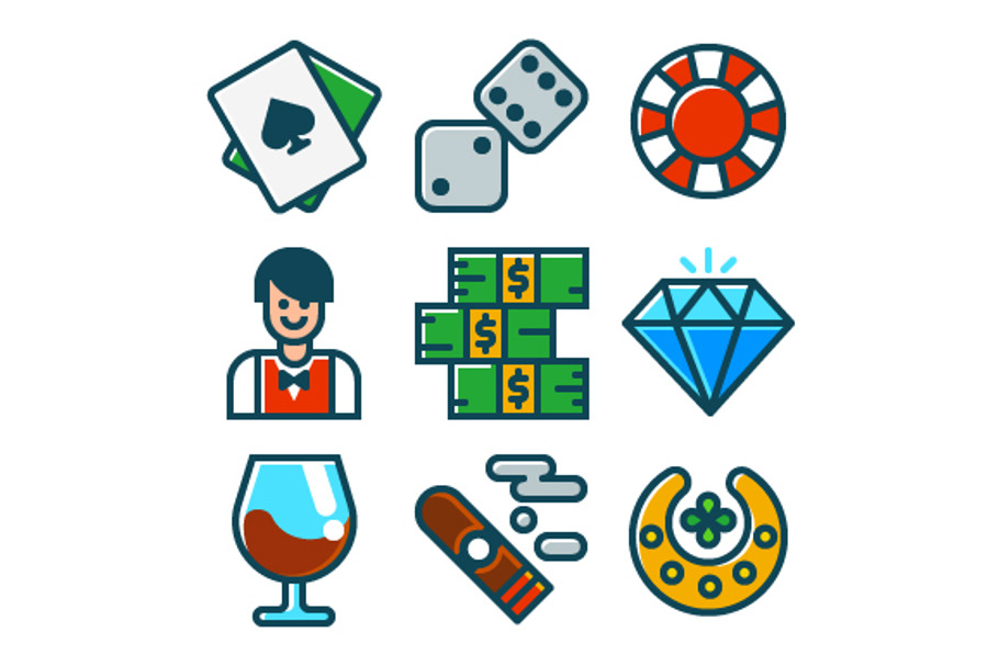 Poker Icons in Graphics - product preview 8