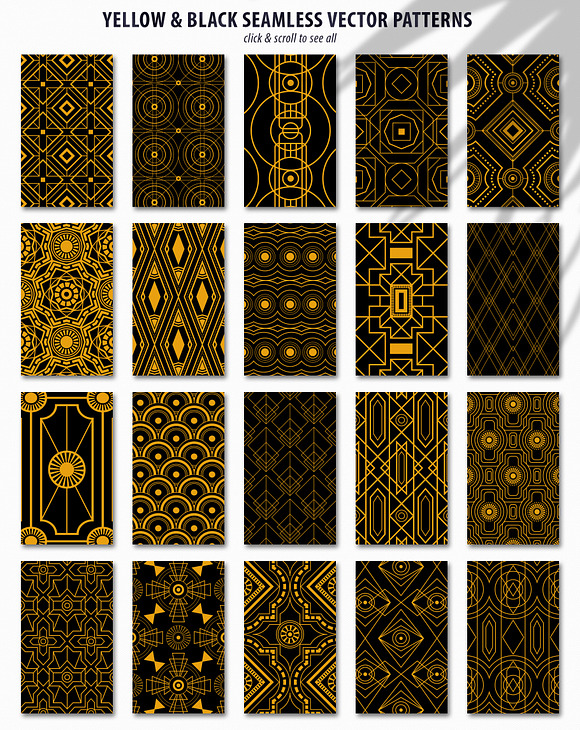 Textures & Patterns Bundle - Noir in Textures - product preview 24