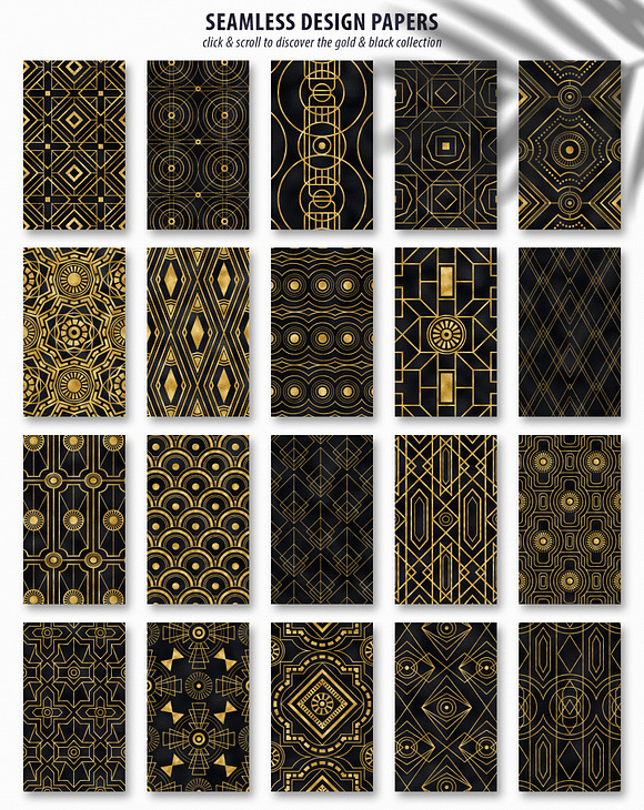 Textures & Patterns Bundle - Noir in Textures - product preview 25