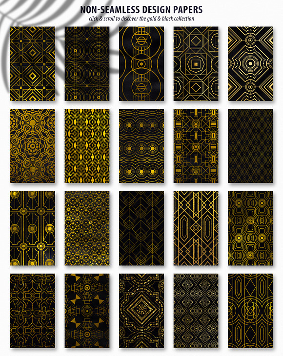 Textures & Patterns Bundle - Noir in Textures - product preview 26
