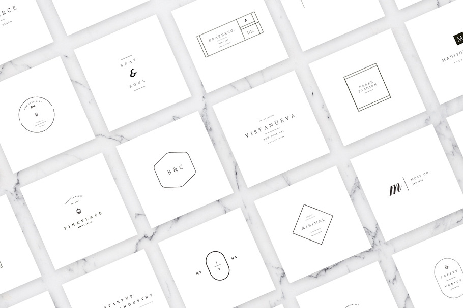 Minimal Logo Kit in Logo Templates - product preview 8