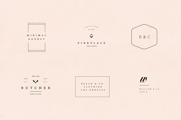Minimal Logo Kit in Logo Templates - product preview 3