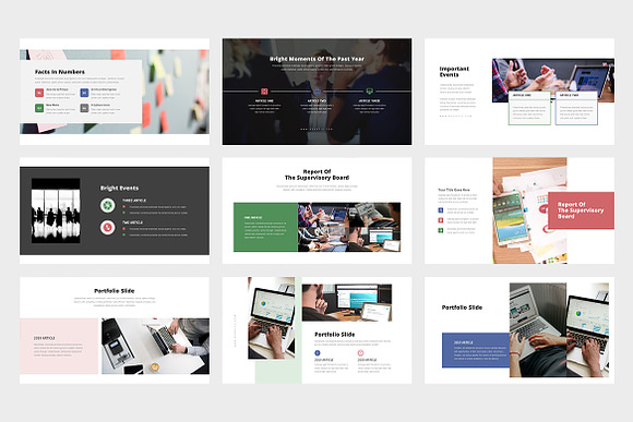 Kovatis : Annual Report Keynote in Keynote Templates - product preview 2