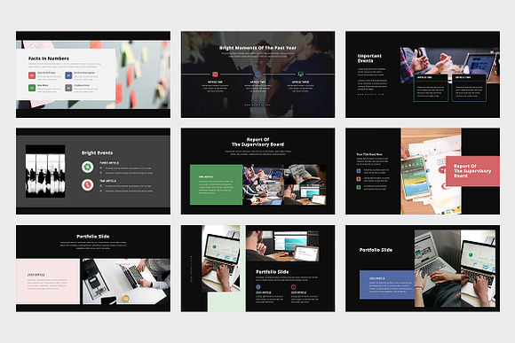 Kovatis : Annual Report Keynote in Keynote Templates - product preview 8
