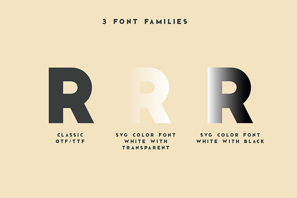Boldini. SVG font family in Symbol Fonts - product preview 7
