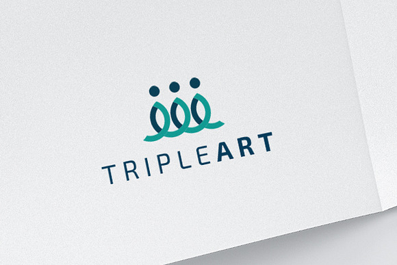 Tree Connect - Network Group Logo in Logo Templates - product preview 1