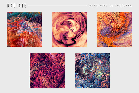 Radiate: Energetic 3D Textures in Textures - product preview 10