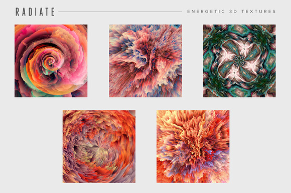 Radiate: Energetic 3D Textures in Textures - product preview 11