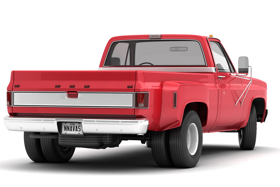 GENERIC DUALLY PICKUP TRUCK 2 in Vehicles - product preview 1