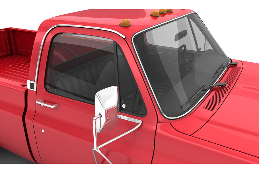 GENERIC DUALLY PICKUP TRUCK 2 in Vehicles - product preview 12