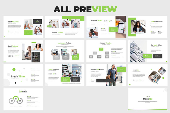 Social Media Powerpoint Template in PowerPoint Templates - product preview 5