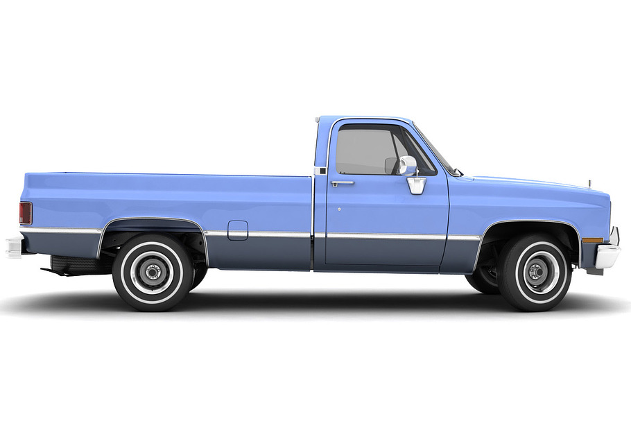 GENERIC PICKUP TRUCK 3 in Vehicles - product preview 15