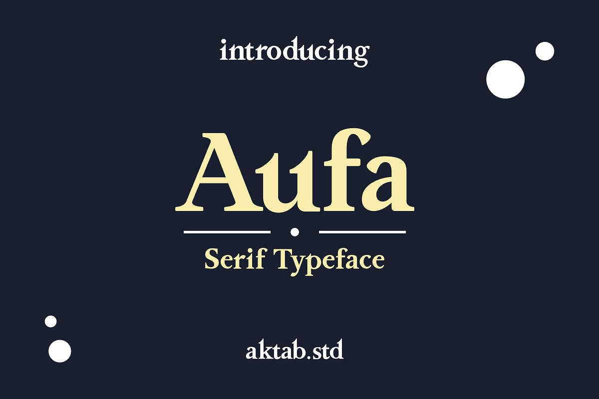 Aufa - A Serif Typeface in Sans-Serif Fonts - product preview 8
