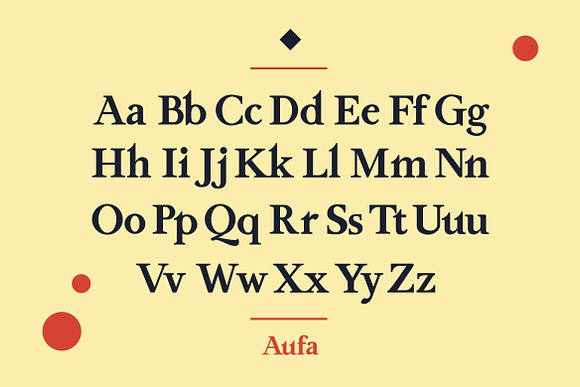 Aufa - A Serif Typeface in Sans-Serif Fonts - product preview 1