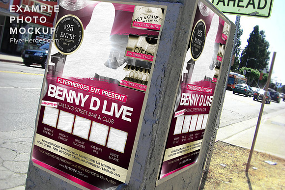 Benny D Flyer Template in Flyer Templates - product preview 1