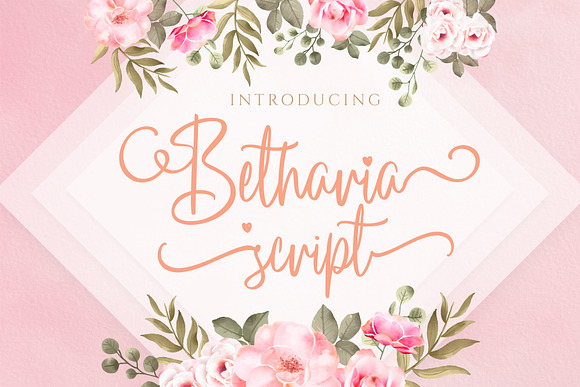 Betharia Script in Script Fonts - product preview 4