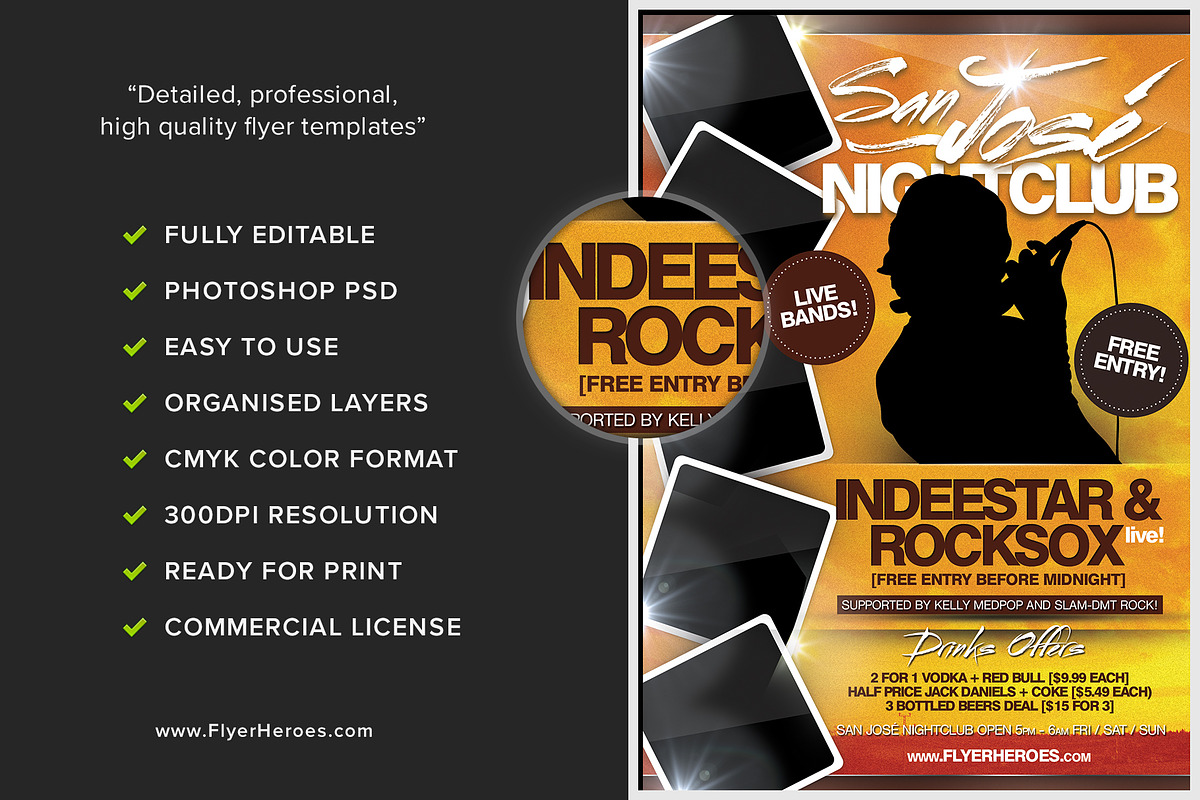 San Jose Flyer Template in Flyer Templates - product preview 8