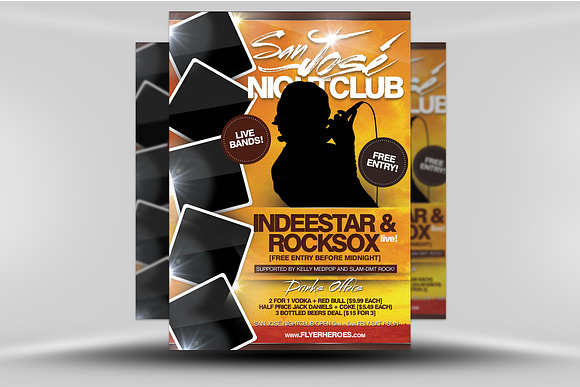 San Jose Flyer Template in Flyer Templates - product preview 1