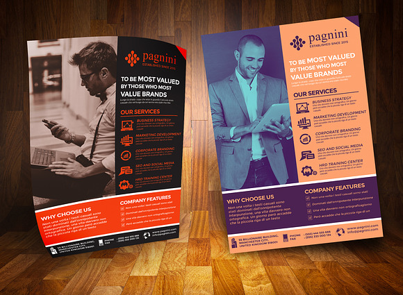 Creative Corporate Flyer in Flyer Templates - product preview 1