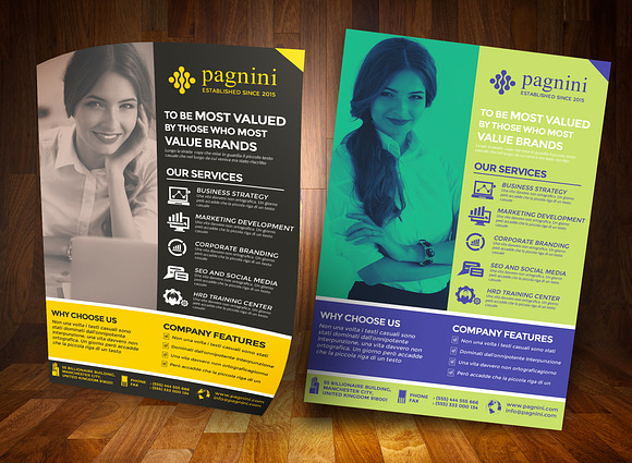 Creative Corporate Flyer in Flyer Templates - product preview 2