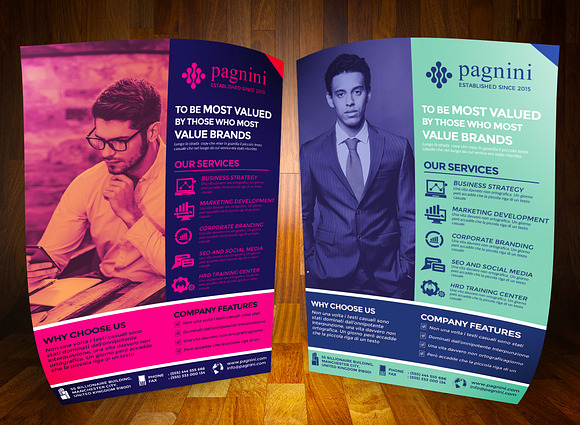 Creative Corporate Flyer in Flyer Templates - product preview 3