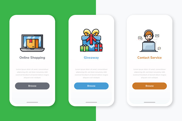 E-commerce icons pack