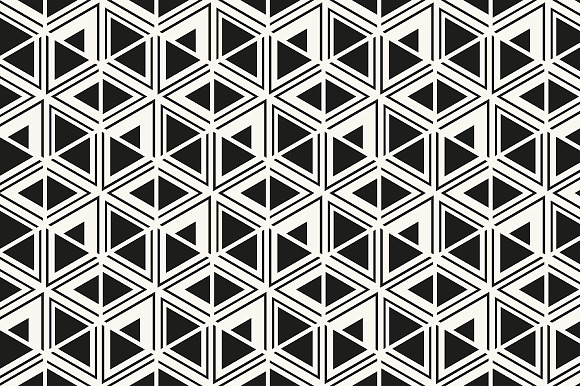 Triangles. Seamless Patterns Set 8 in Patterns - product preview 1