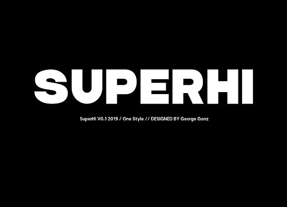 SuperHi Typeface in Sans-Serif Fonts - product preview 3
