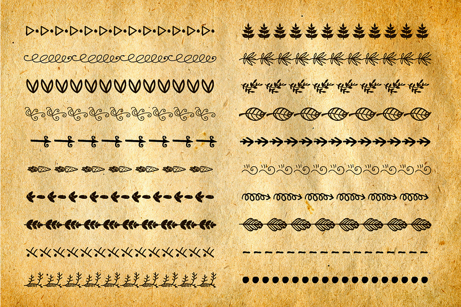 20 Vector Illustrator Brushes in Photoshop Brushes - product preview 8