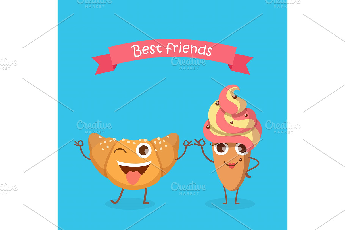 Sweets. Best Friends. Smiling in Objects - product preview 8