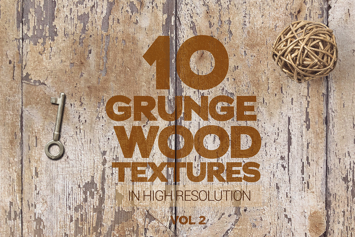 Grunge Wood Textures x10 vol2 in Textures - product preview 8