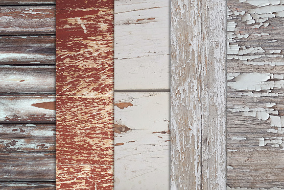 Grunge Wood Textures x10 vol2 in Textures - product preview 1