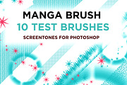 Screentone Photoshop Test Brushes