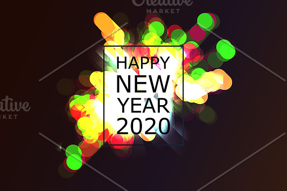 Happy New Year 2020! in Objects - product preview 1