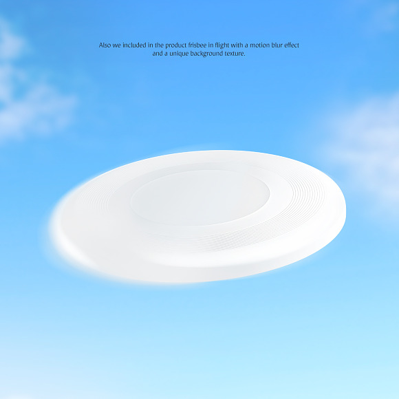 Frisbee Mockups Set in Product Mockups - product preview 2