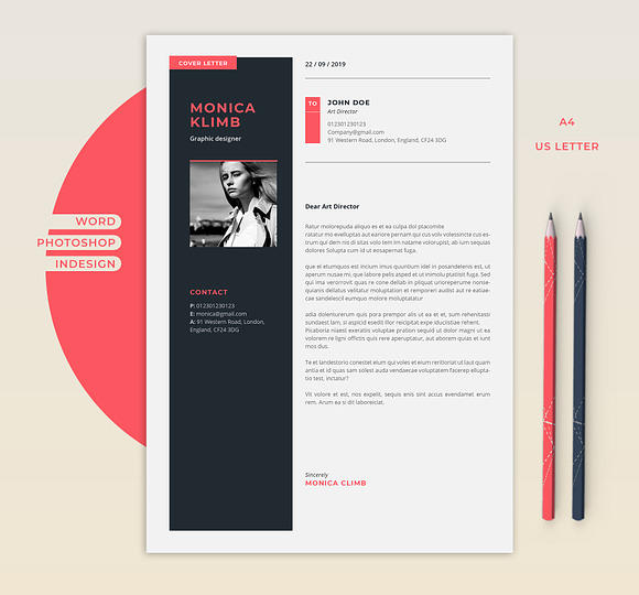 Resume Template Word in Resume Templates - product preview 1