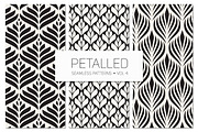 Petalled Seamless Patterns Set 4