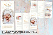 PG027 Newborn Trifold Brochure Flyer