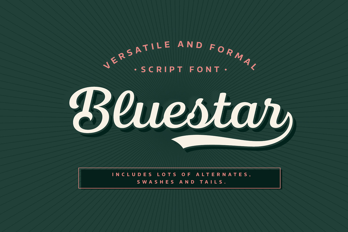 Bluestar Italic in Italic Fonts - product preview 8
