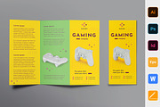 Gaming Company Brochure Trifold
