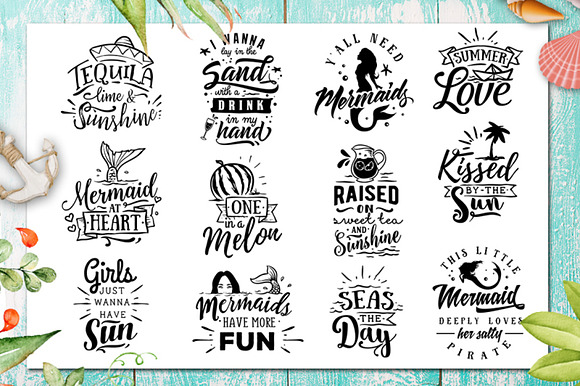 Summer SVG bundle 65 designs in Illustrations - product preview 3