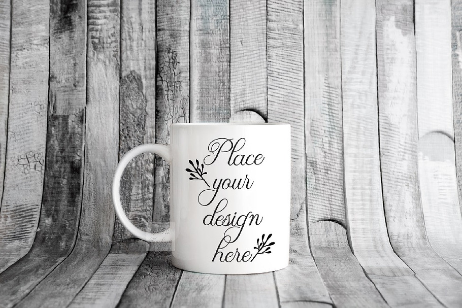Rustic Mockup coffee mug mock up in Mockup Templates - product preview 8
