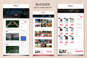 Bloggee-Blog Child Theme for Divi