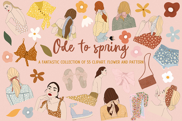 Ode to spring clipart