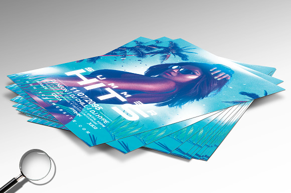 Summer Hits | Hype Flyer Design in Flyer Templates - product preview 1