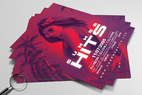 Summer Hits | Hype Flyer Design in Flyer Templates - product preview 2