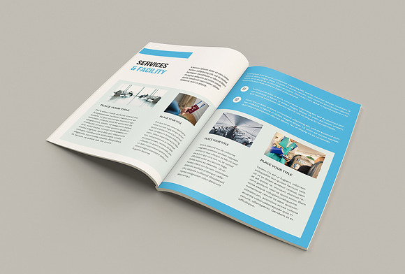 Airplane Cosy Brochure in Magazine Templates - product preview 4