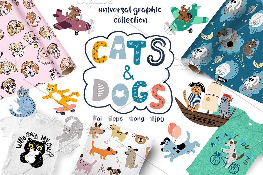 20% OFF! Cats and Dogs