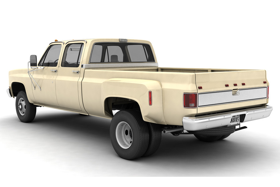 GENERIC 4WD DUALLY PICKUP TRUCK 6 in Vehicles - product preview 1